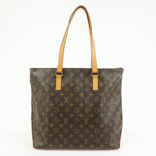 Louis Vuitton Cabas Mezzo Monogram Canvas, Brown, Canvas, Tote Bag