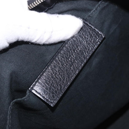 Balenciaga Classic City Clip Leather, Black, Leather, Clutch