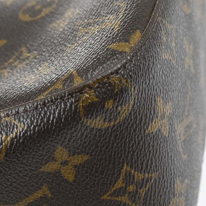 Louis Vuitton Looping Monogram Canvas, Brown, Canvas, Handbag