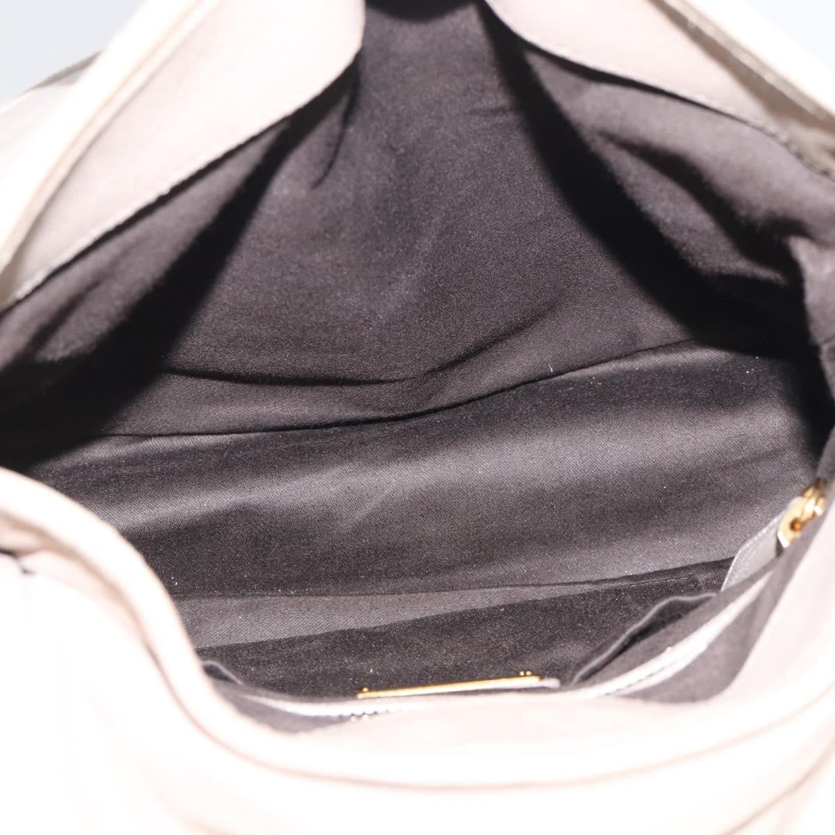Miu Miu Coffer Hobo Matelasse Leather, Beige, Leather, Handbag