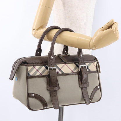 Burberry Nova Check Canvas, Brown, Canvas, Handbag
