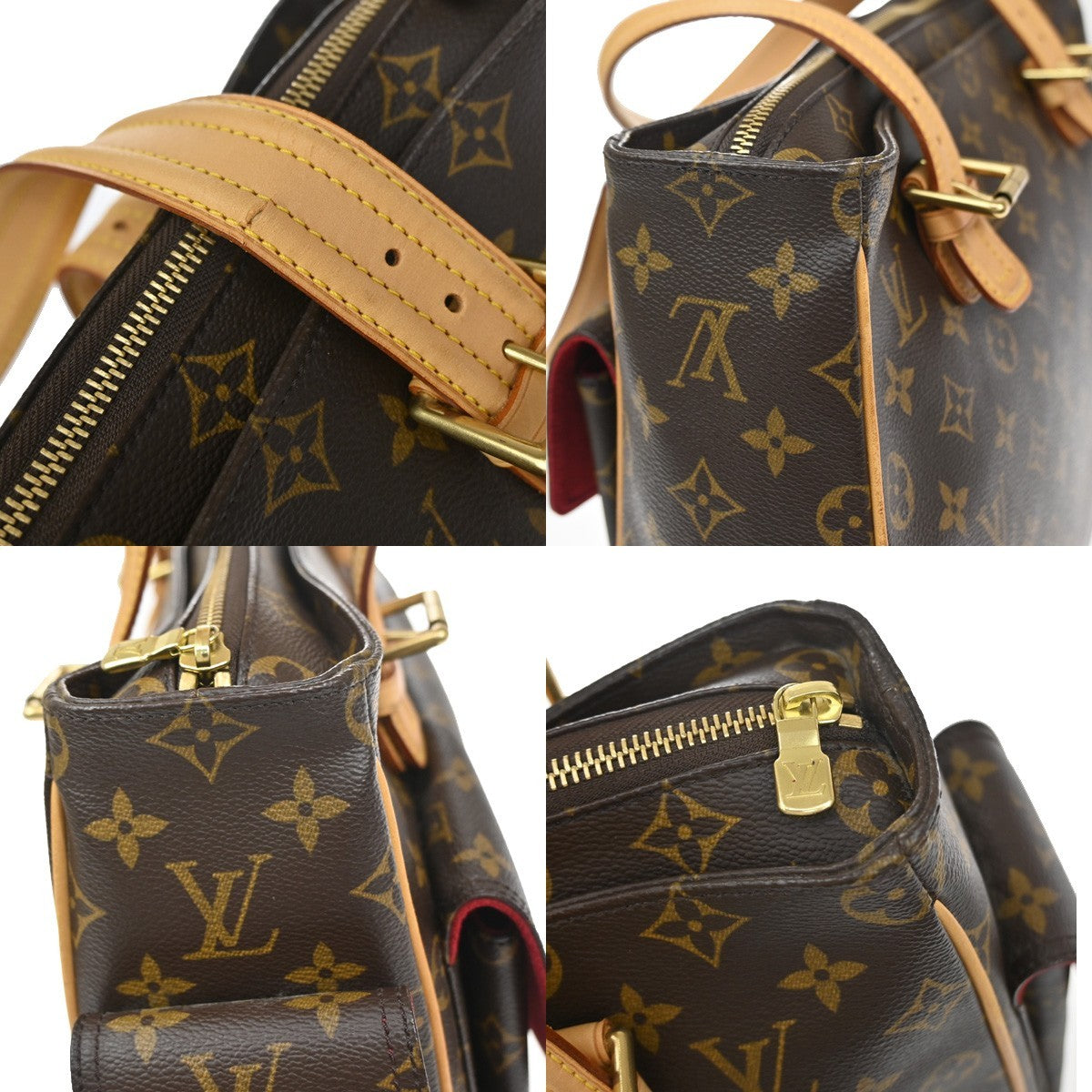 Louis Vuitton Multipli Cite Monogram Canvas, Brown, Canvas, Handbag