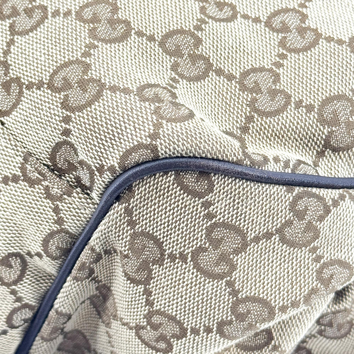 Gucci Sukey Boston GG Canvas, Beige, Canvas, Handbag