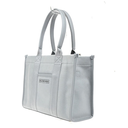 Balenciaga Hardware Canvas, Gray, Canvas, Tote Bag