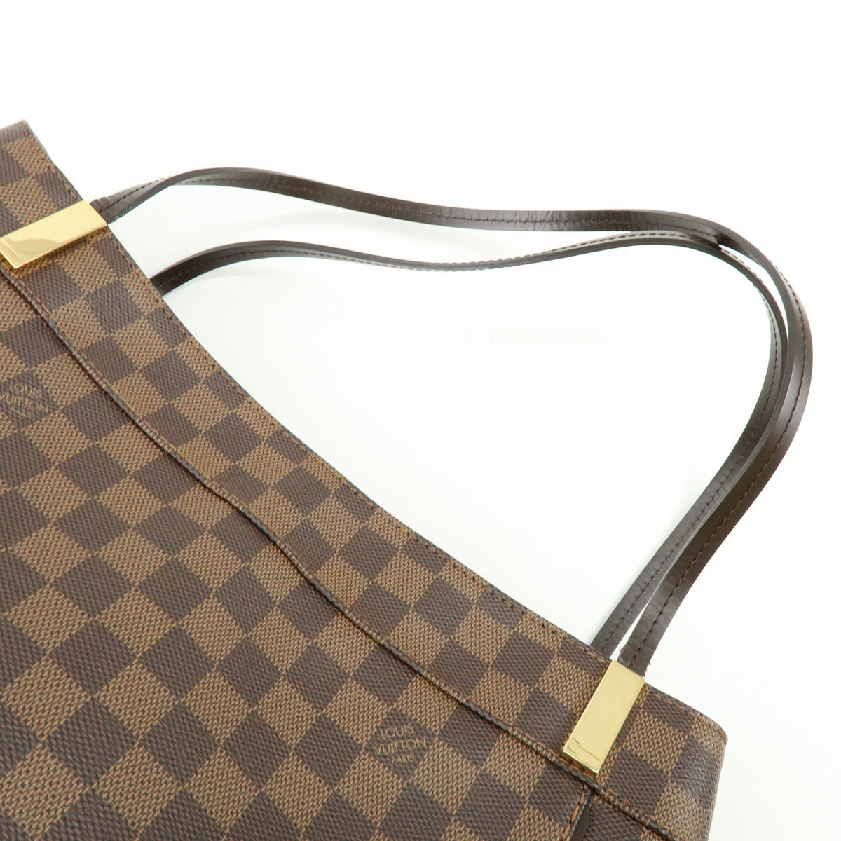 Louis Vuitton Marylebone Damier, Brown, Canvas, Handbag