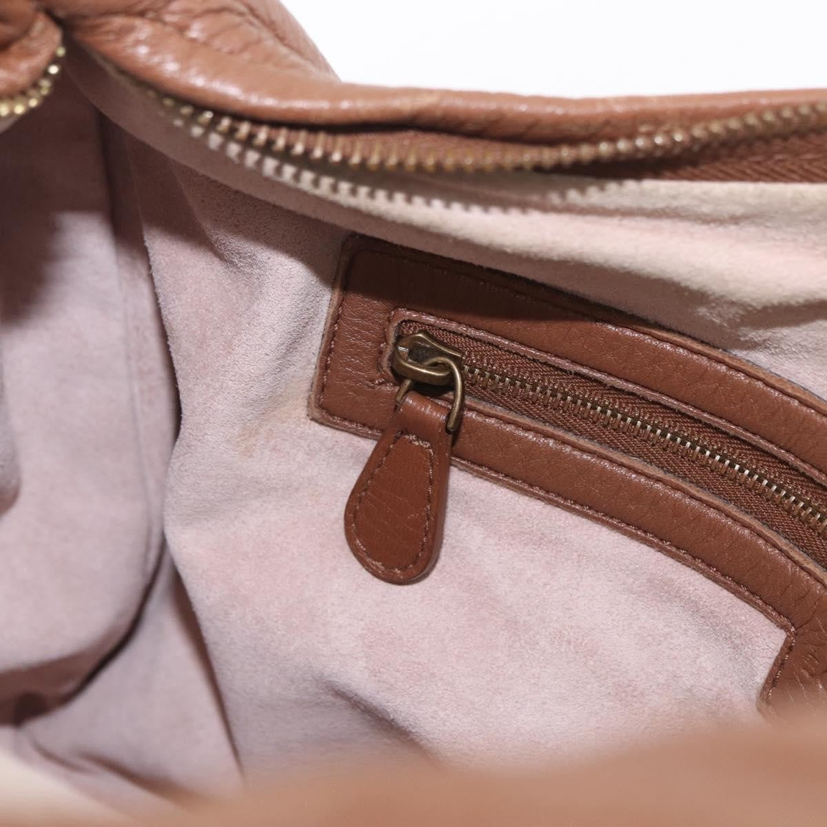 Bottega Veneta Veneta Hobo Intrecciato Nappa, Brown, Leather, Shoulder Bag