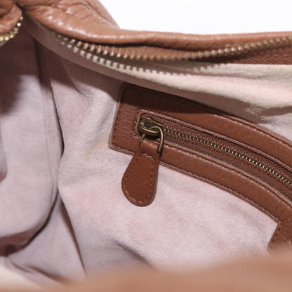 Bottega Veneta Veneta Hobo Intrecciato Nappa, Brown, Leather, Shoulder Bag