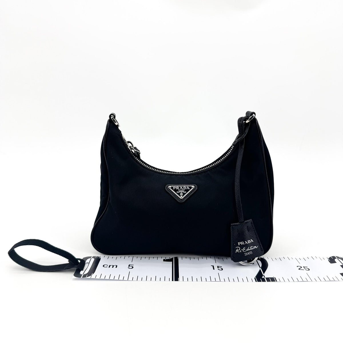 Prada Re-Edition 2005 Tessuto, Black, Nylon, Shoulder Bag