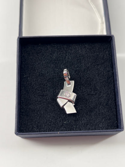 Cartier Knot Pendant Silver, WHITE, SILVER, Pendant & Charms