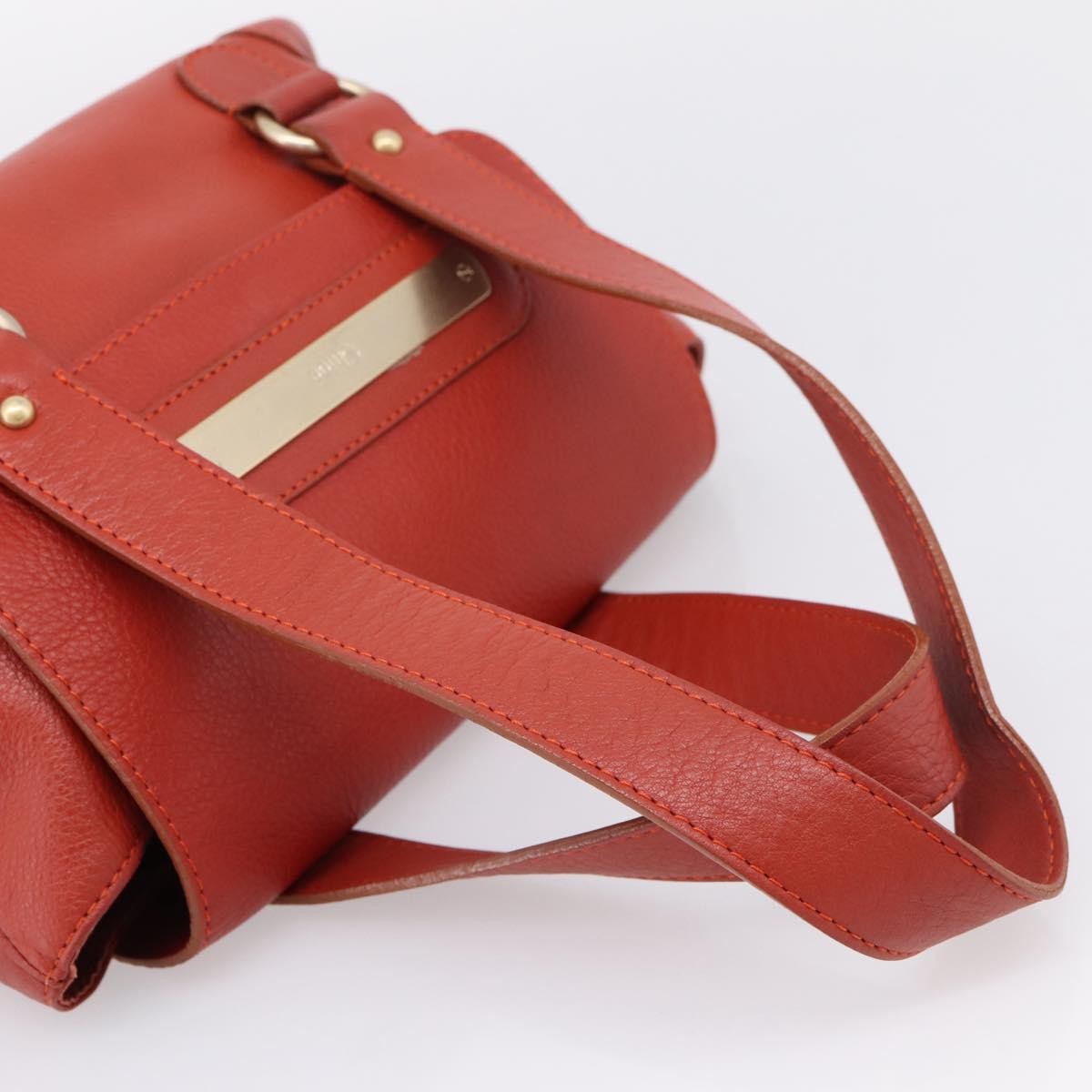 Chloe Handbag Leather, Red, Leather, Handbag