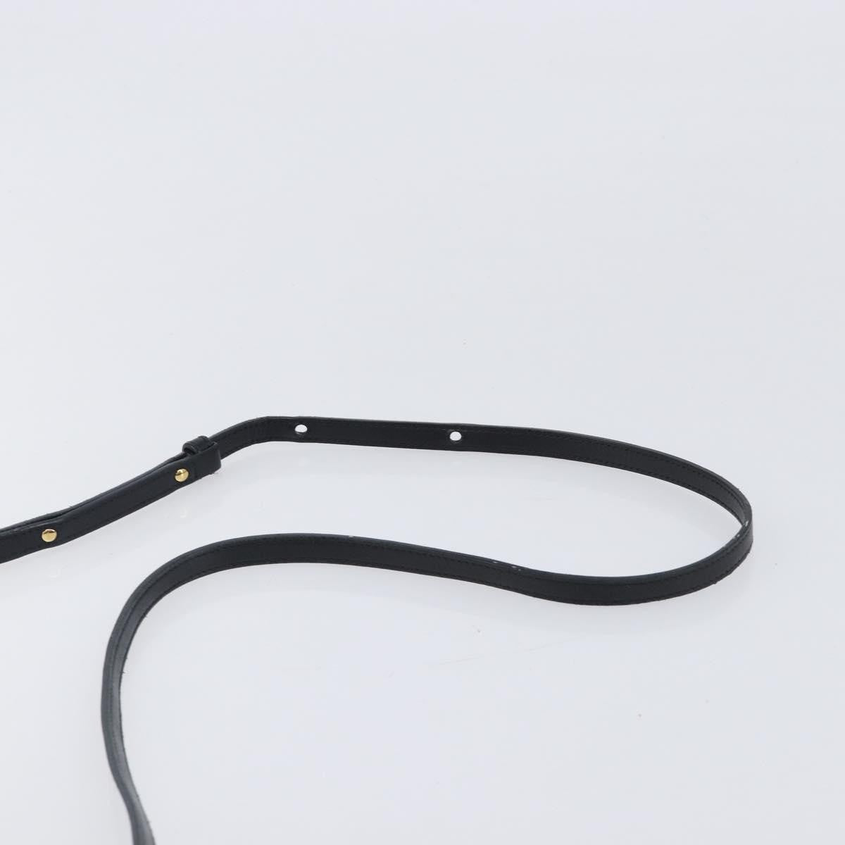 Celine Trio Leather, Black, Leather, Crossbody Bag