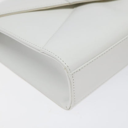 Givenchy Vintage 4G Leather, White, Leather, Shoulder Bag