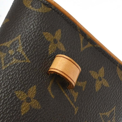 Louis Vuitton Florentine Pochette Damier, Brown, Canvas, Clutch