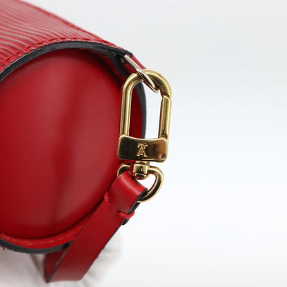 Louis Vuitton Soufflot Pochette Epi Leather, Red, Leather, Clutch