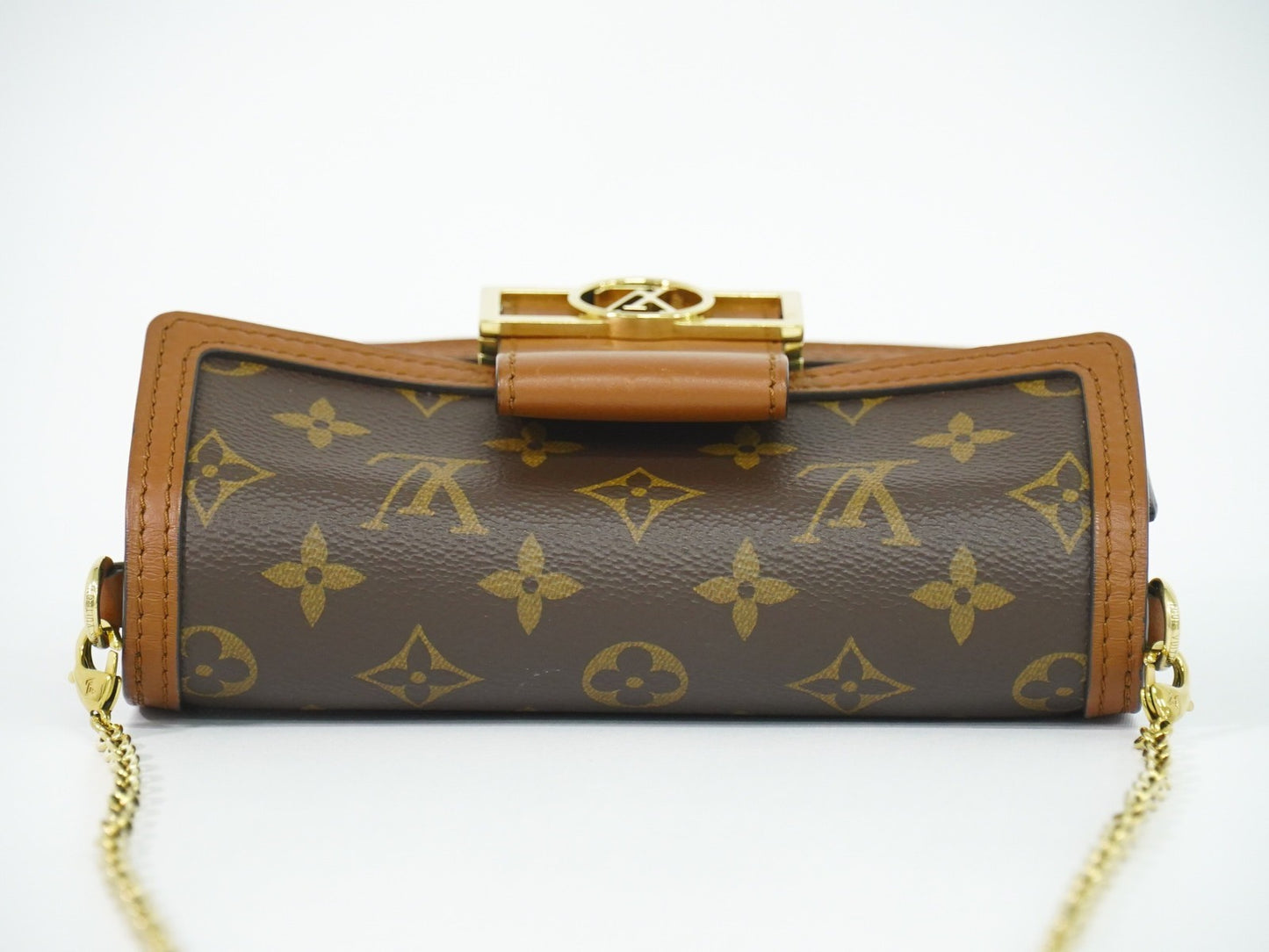 Louis Vuitton Dauphine Reverse Monogram Canvas, Brown, Canvas, Shoulder Bag