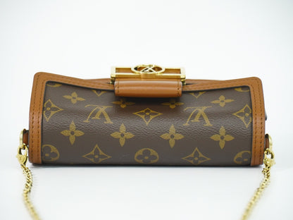 Louis Vuitton Dauphine Reverse Monogram Canvas, Brown, Canvas, Shoulder Bag