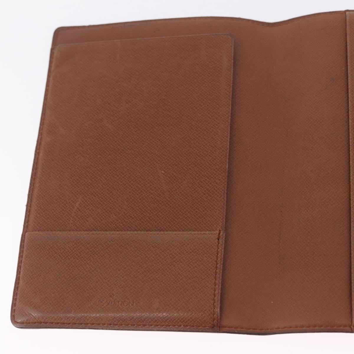 Louis Vuitton Passport Cover Monogram Canvas, Brown, Canvas, Briefcase