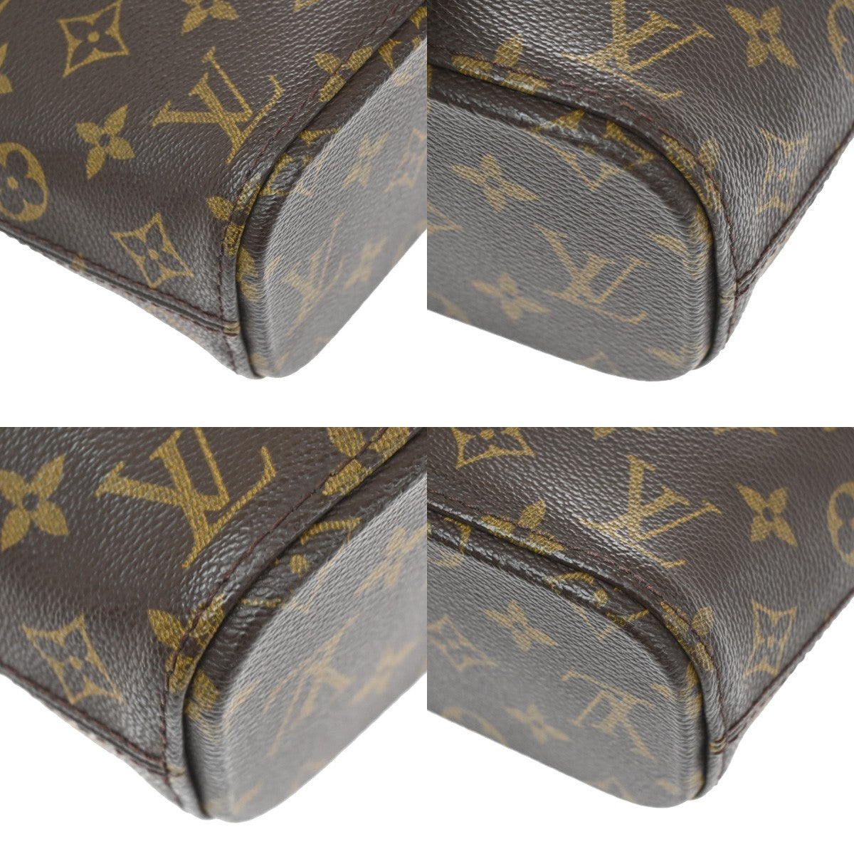 Louis Vuitton Vavin Monogram Empreinte Leather, Brown, Canvas, Handbag