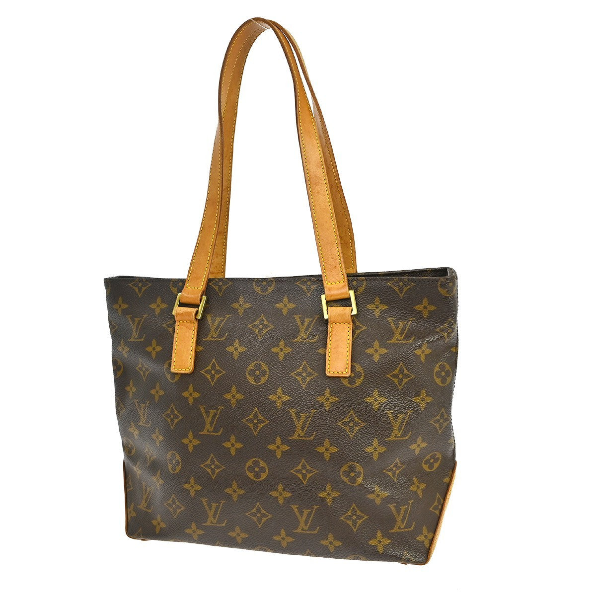 Louis Vuitton Cabas Piano Monogram Canvas, Brown, Canvas, Tote Bag