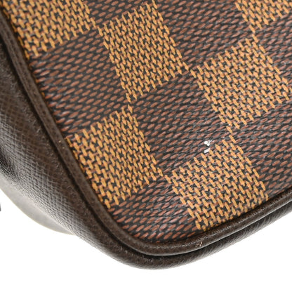 Louis Vuitton Trousse Toilette Damier Canvas, Brown, Canvas, Clutch