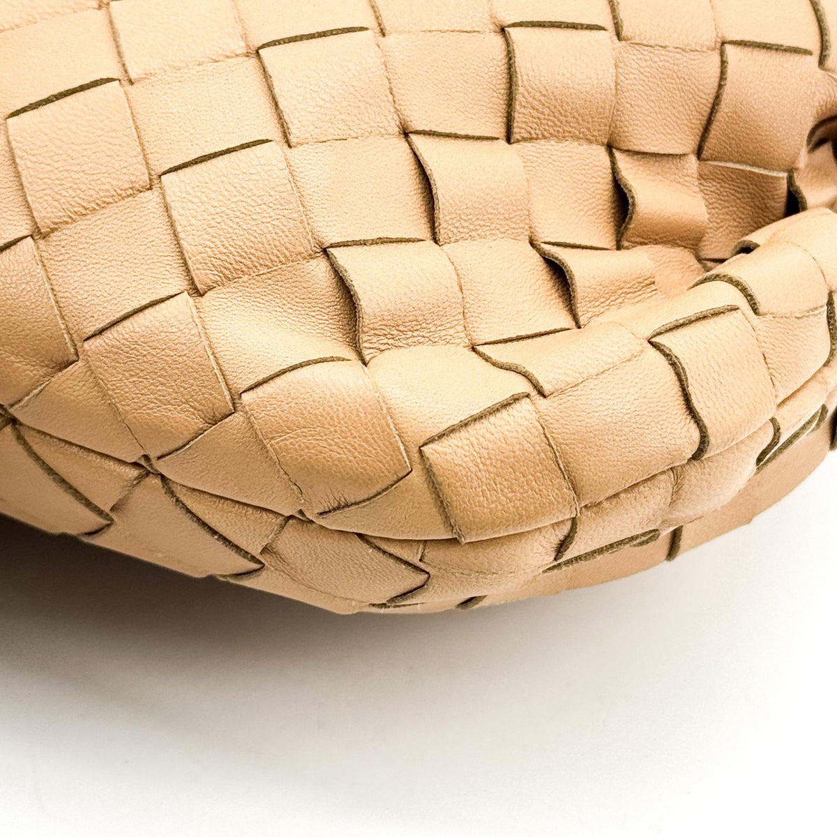 Bottega Veneta BV Jodie Hobo Intrecciato Nappa, Brown, Leather, Shoulder Bag