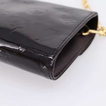 Louis Vuitton Bel Air Pochette Monogram Vernis, Burgundy, Patent Leather, Clutch