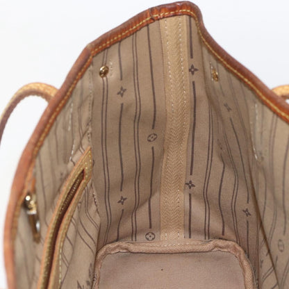 Louis Vuitton Neverfull Monogram Canvas, Brown, Canvas, Tote Bag