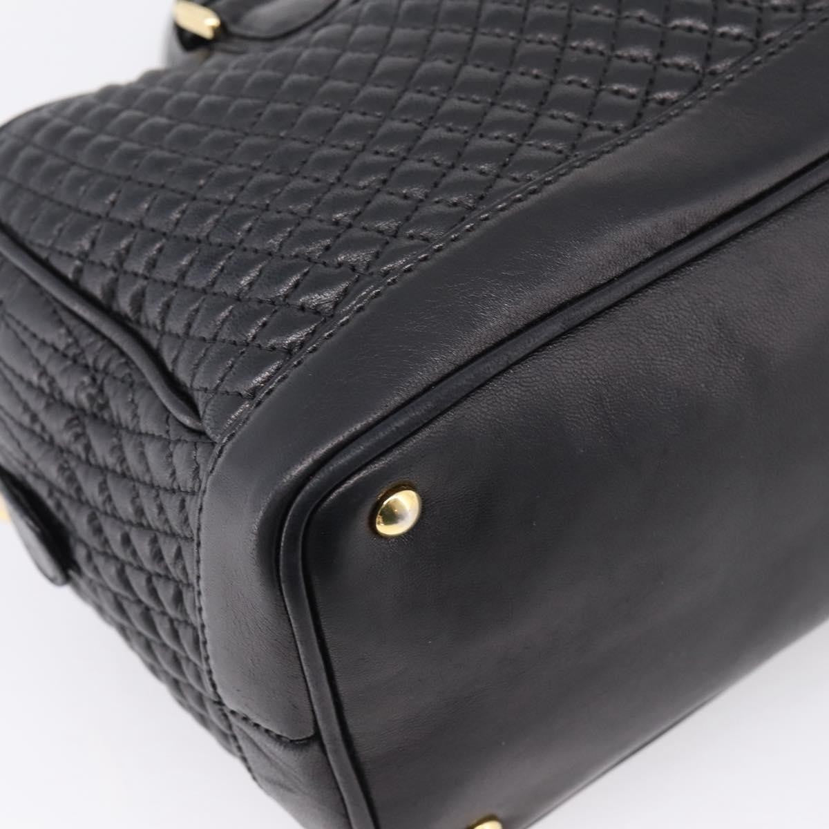 Bally Handbag Leather, Black, Leather, Handbag