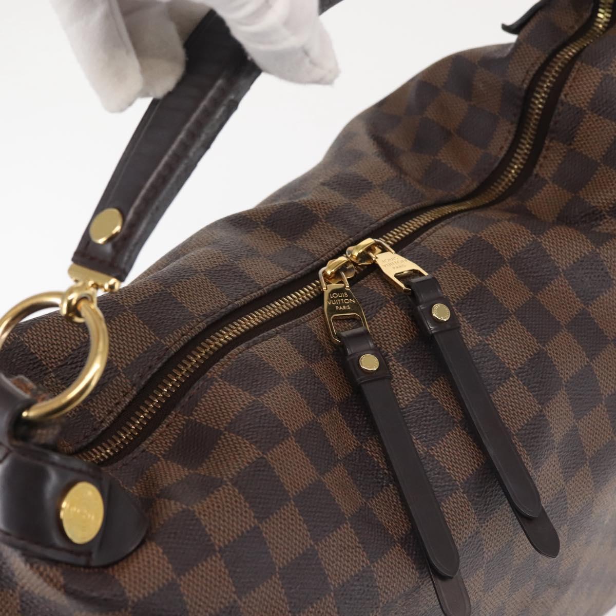 Louis Vuitton Duomo Hobo Damier, BROWN, CANVAS, Shoulder bag