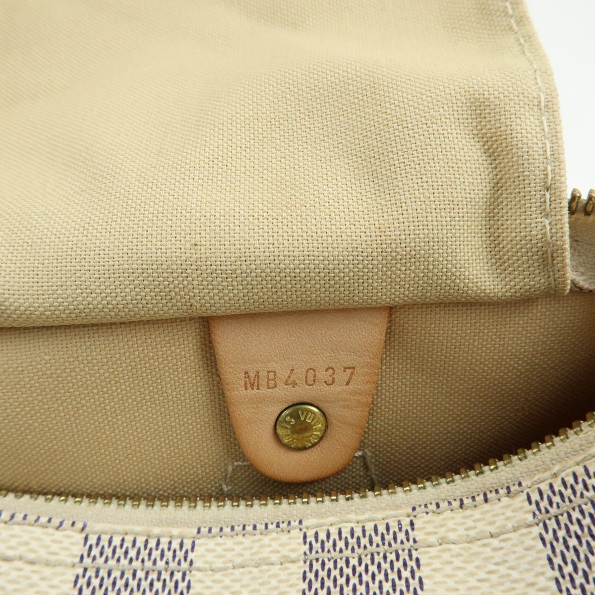 Louis Vuitton Speedy Damier, Beige, Canvas, Handbag