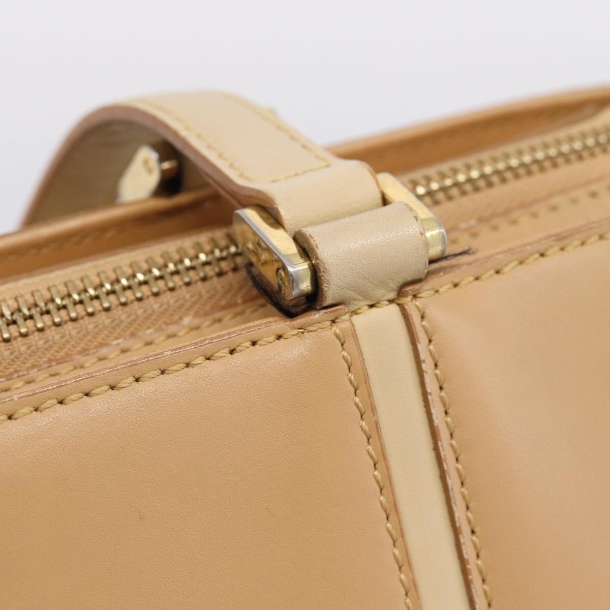 Burberry Handbag Leather, Beige, Leather, Handbag