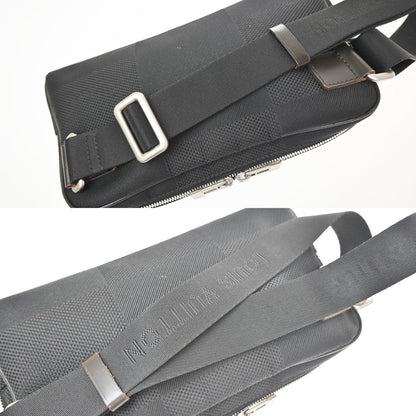Louis Vuitton Acrobate Waist Damier Geant Canvas, Black, Canvas, Shoulder Bag