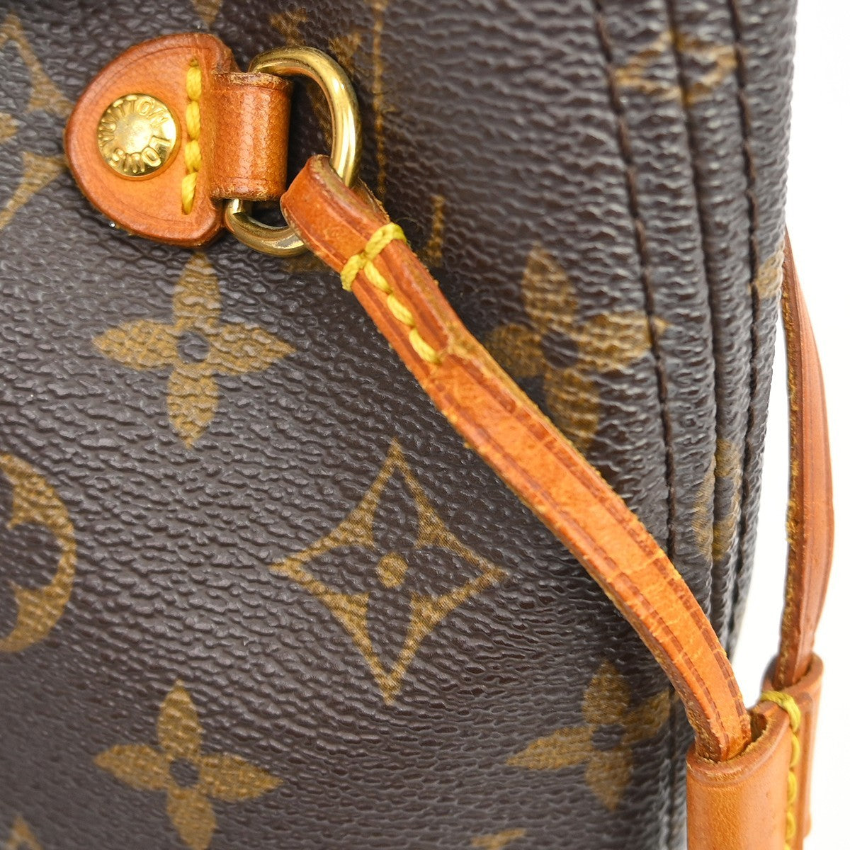 Louis Vuitton Neverfull Tote Monogram Canvas, Brown, Canvas, Tote Bag