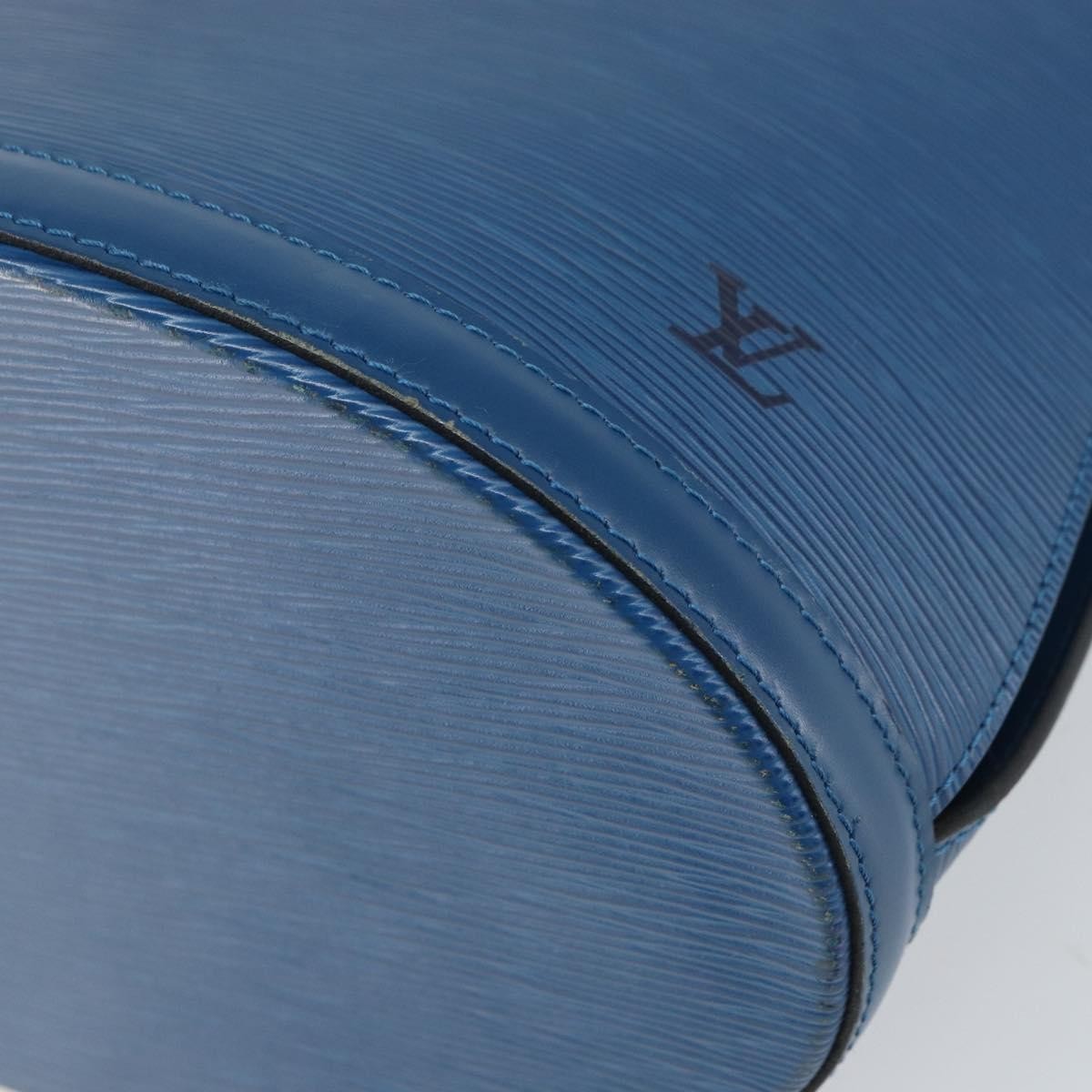 Louis Vuitton Cluny Epi Leather, Blue, Leather, Shoulder Bag