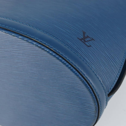 Louis Vuitton Cluny Epi Leather, Blue, Leather, Shoulder Bag