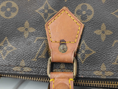 Louis Vuitton Speedy Handbag Monogram Canvas, Brown, Canvas, Handbag