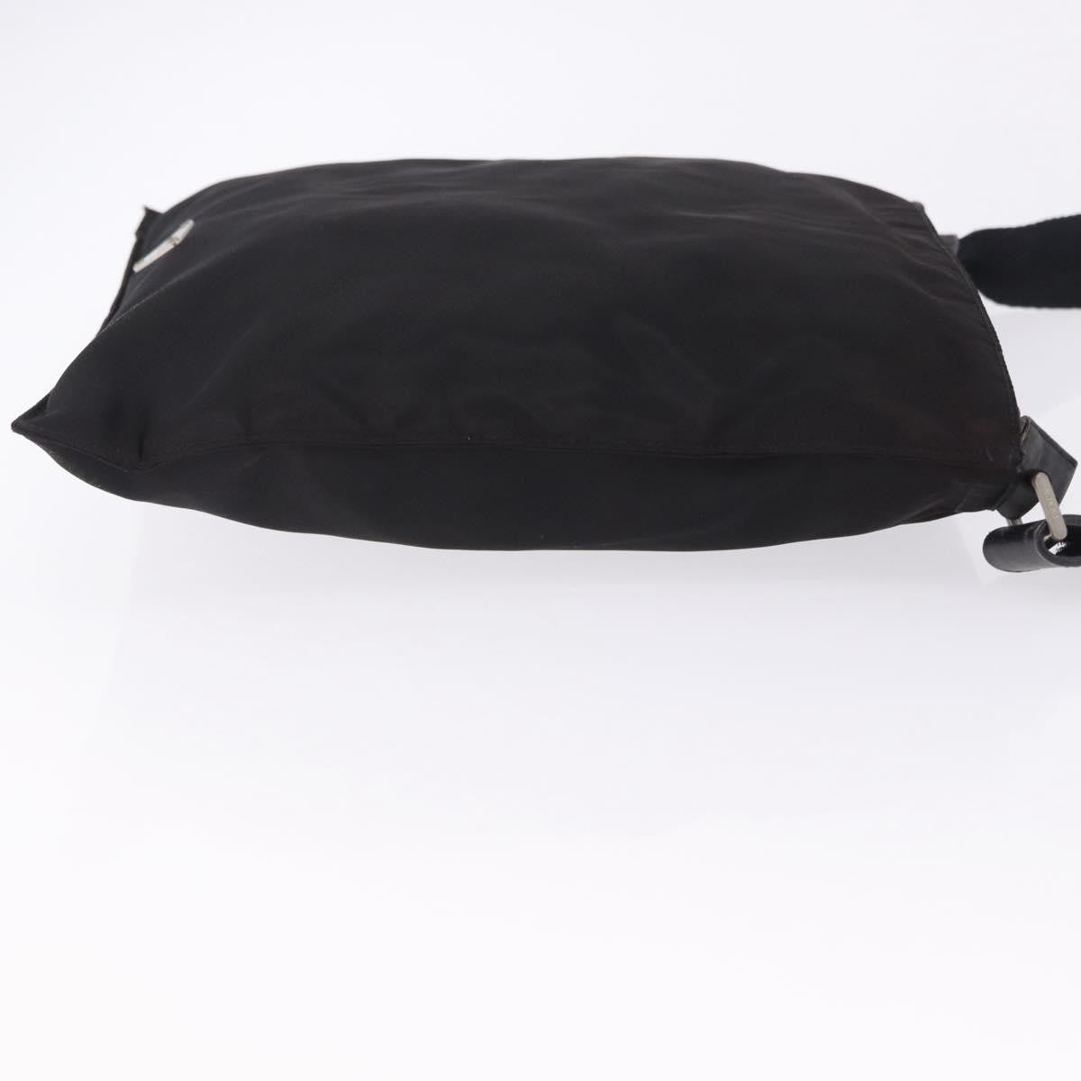 Prada Shoulder Tessuto, Black, Nylon, Shoulder Bag