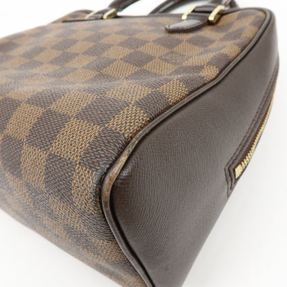 Louis Vuitton Triana Damier, Brown, Canvas, Handbag