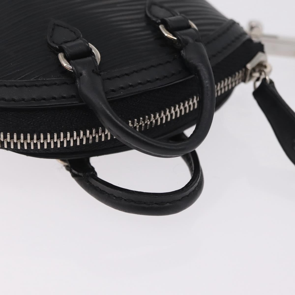 Louis Vuitton Lockit Epi Leather, Black, Leather, Handbag