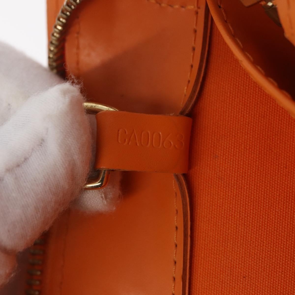 Louis Vuitton Croisette Damier with Braided Detail, Orange, Leather, Tote Bag