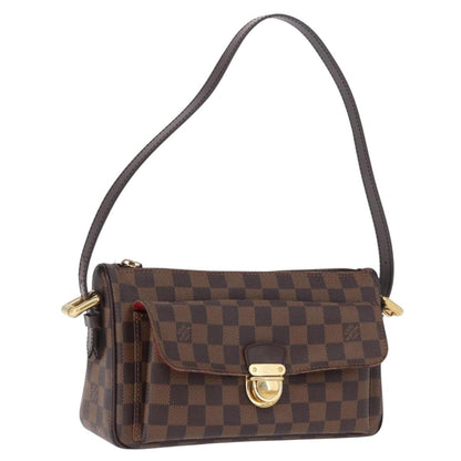 Louis Vuitton Ravello Damier Ebene, Brown, Canvas, Shoulder Bag