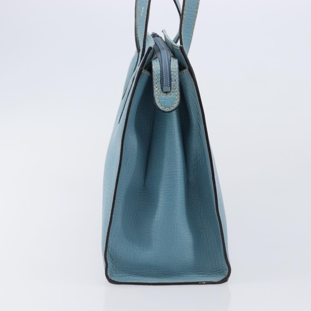 Loewe Tote Leather, Blue, Leather, Tote Bag