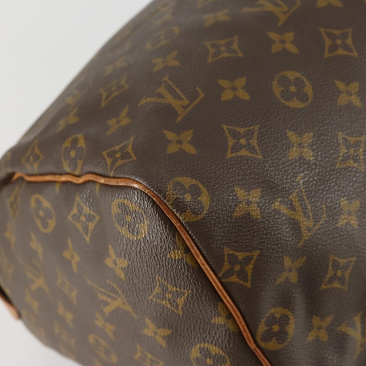 Louis Vuitton Speedy Handbag Monogram Canvas, BROWN, CANVAS, Handbag