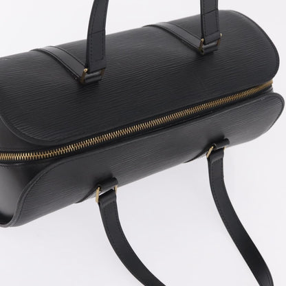 Louis Vuitton Soufflot Epi Leather, Black, Leather, Tote Bag