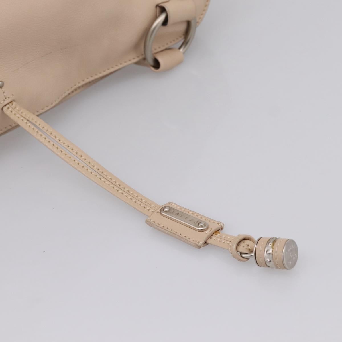 Celine Bittersweet Leather, Beige, Leather, Handbag