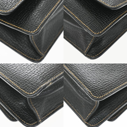 Loewe Barcelona Top Handle Leather, Black, Leather, Handbag