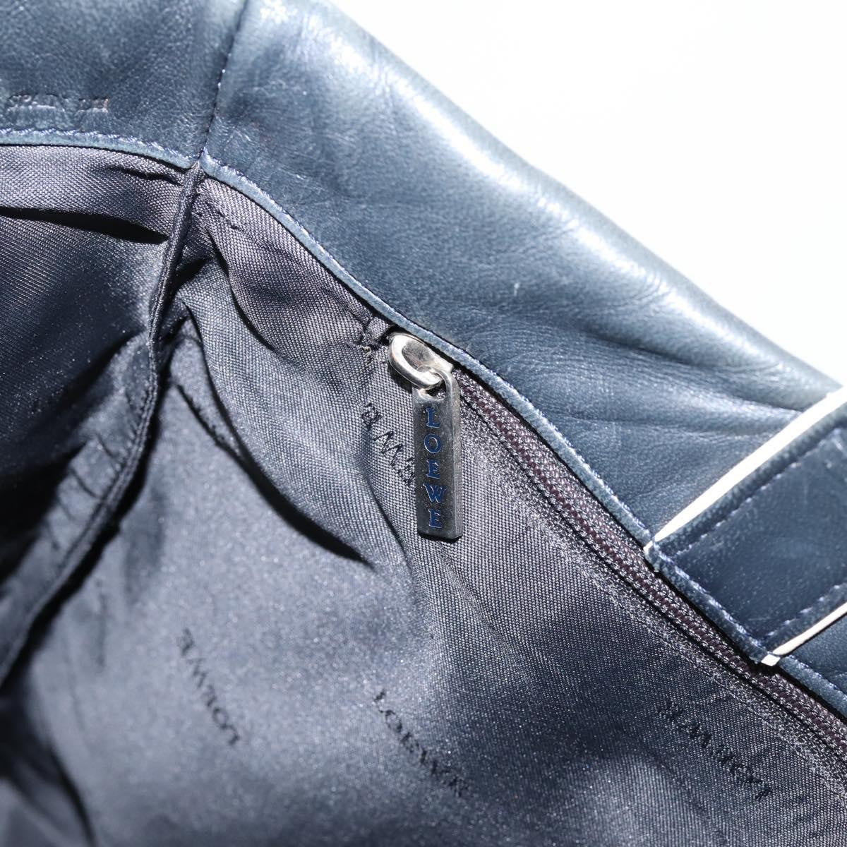 Loewe Tote Leather, Black, Leather, Tote Bag