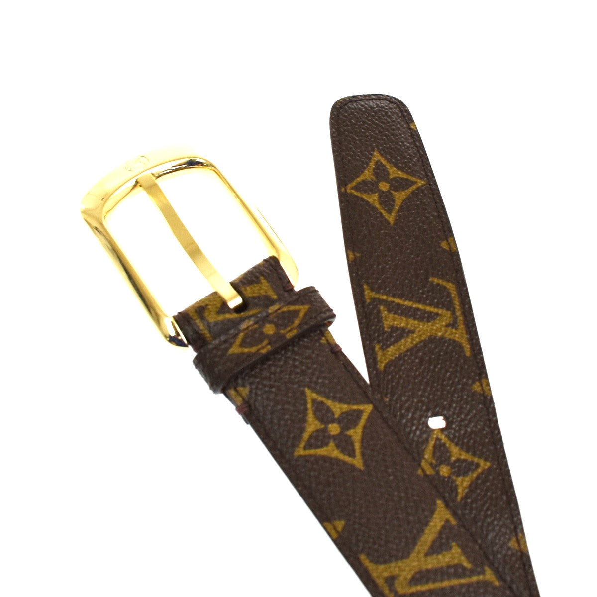 Louis Vuitton Ellipse Belt Monogram Canvas, Brown, Canvas, Belt
