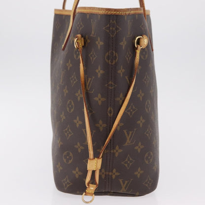 Louis Vuitton Neverfull Monogram Canvas, Brown, Canvas, Tote Bag