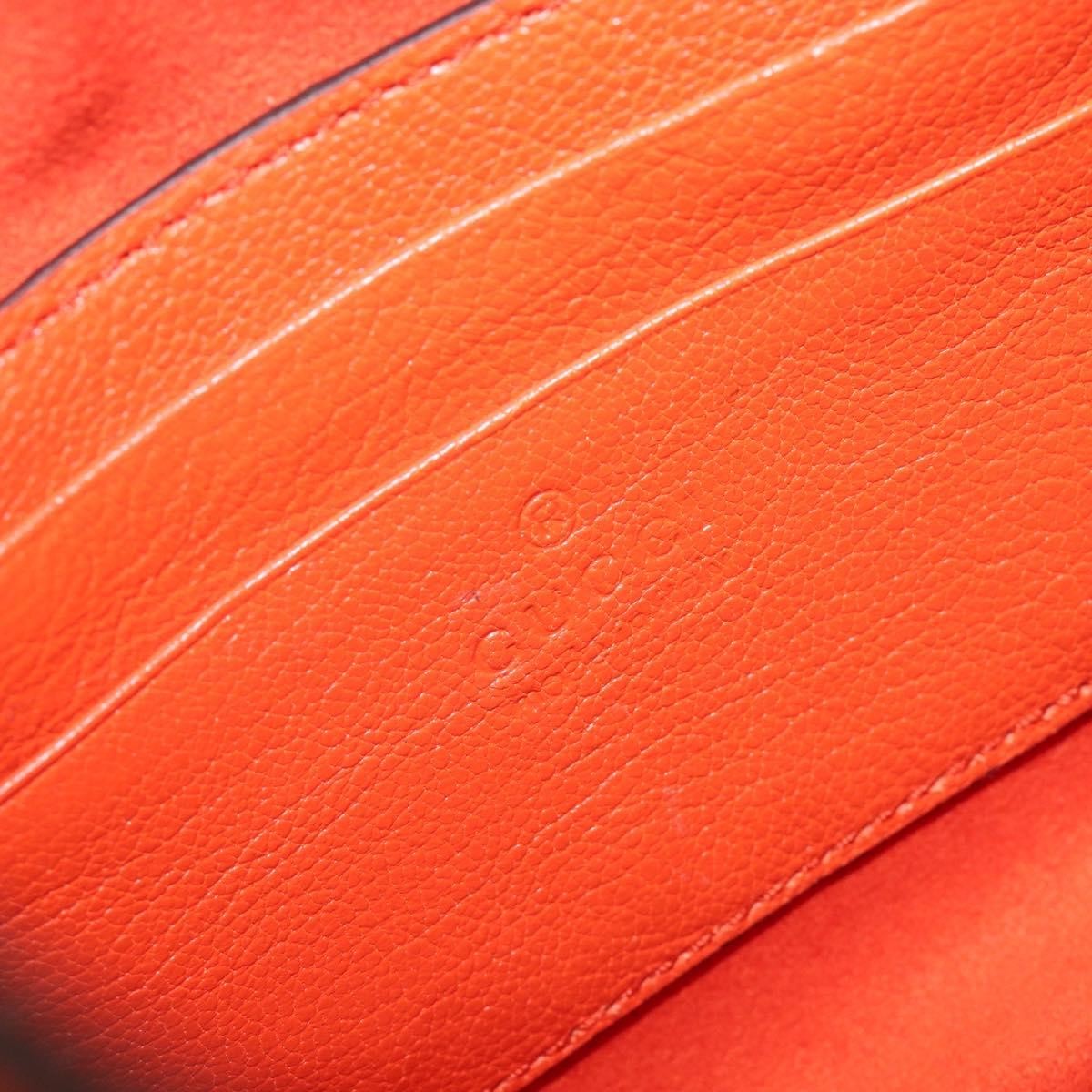Gucci Aphrodite Leather, Orange, Leather, Shoulder Bag
